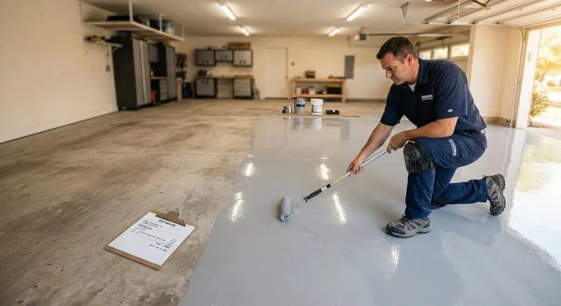 Epoxy flooring cost guide for Brevard County, FL